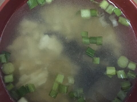 中華風豆腐のスープ